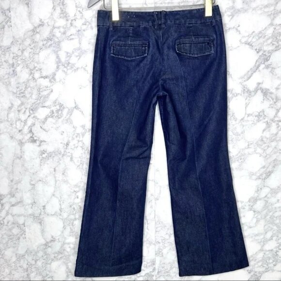 EDITOR Wide Leg Jean Denim Dress Pants - Picture 2 of 7